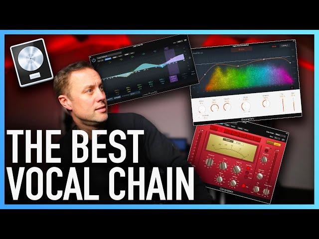 GET SUPER CLEAN VOCALS | Vocal Mixing Chain with Logic Pro X STOCK PLUG-INS