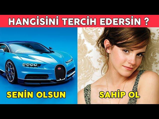 DÜNYADAKİ EN ZOR SEÇİMLER - HANGİSİNİ TERCİH EDECEKSİN? - İYİ DÜŞÜN