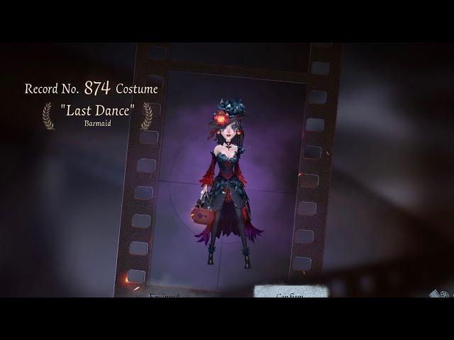 Identity V | Barmaid COSPLAYING as BLOODY QUEEN for HALLOWEEN! | “Last Dance” Gameplay