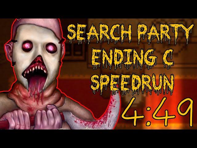 Search Party: Ending C Speedrun: 4:49 IGT