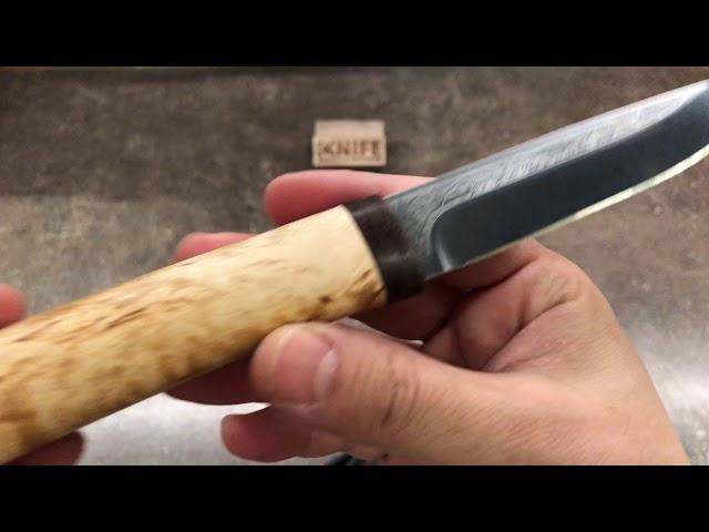 Нож "Пескарь" карельская береза 100Х13М от Златоуст АиР