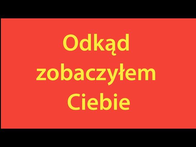 Przez twe oczy zielone TEKST