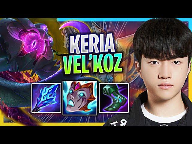 LEARN HOW TO PLAY VEL'KOZ SUPPORT LIKE A PRO! | T1 Keria Plays Vel'Koz Support vs Xerath!