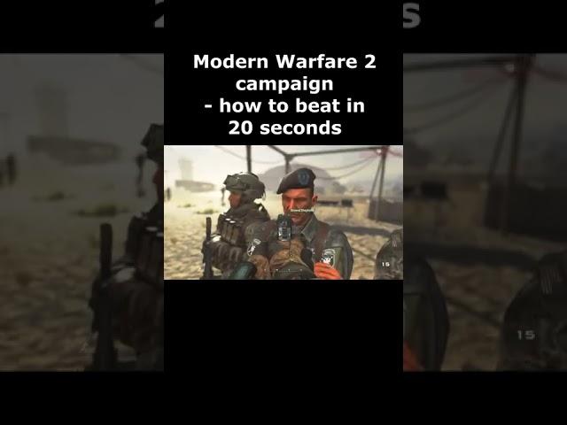 How to instantly beat MW2 Campaign & Kill Shepherd Call of Duty Modern Warfare 2 Remastered Campaign