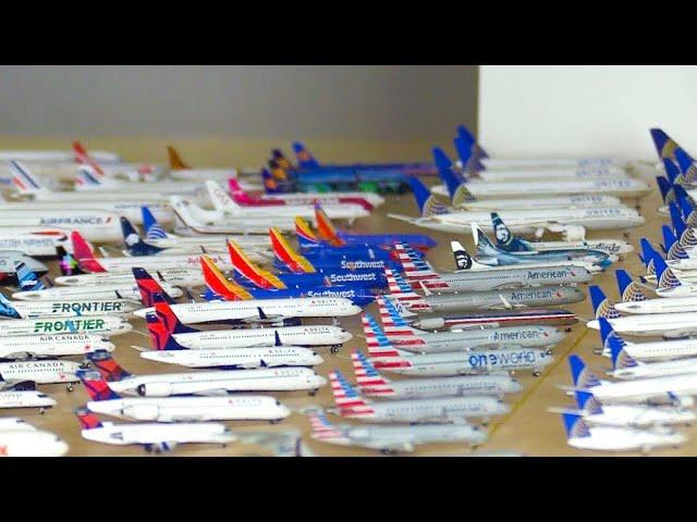 A Tour Of My Giant 400+ Model Aircraft Collection - Winter 2024