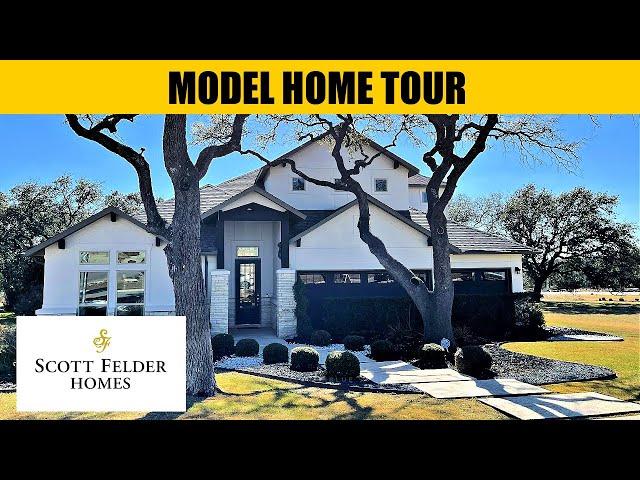 SCOTT FELDER HOMES in Vintage Oaks | Model Home Tour | New Braunfels TX