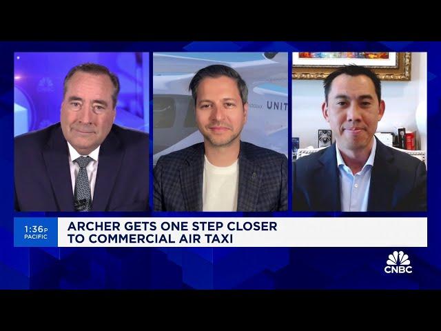 Archer Aviation's Adam Goldstein and United Airlines Venture's Andrew Chang talk air taxi progress