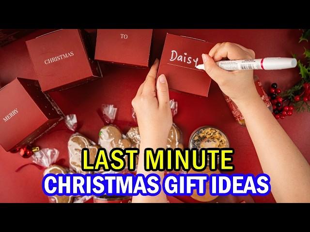 Last Minute Christmas Gift Ideas | Easy DIY Gifts in Minutes!