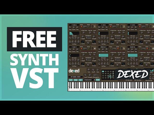 FREE Dexed Synth VST Plugin ( 1,000 FREE Presets ) PC/Mac