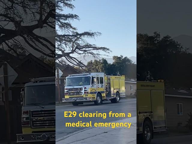 E29 clearing from a medical emergency gets a red light #medical #medicalemergency