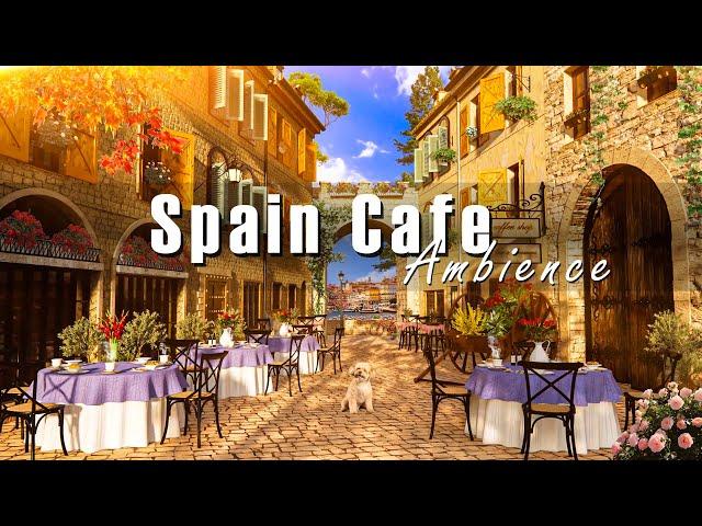 Timeless Tunes ~ Vintage Latin Cafe Music with Spain's Outdoor Ambience | Relaxing Bossa Nova