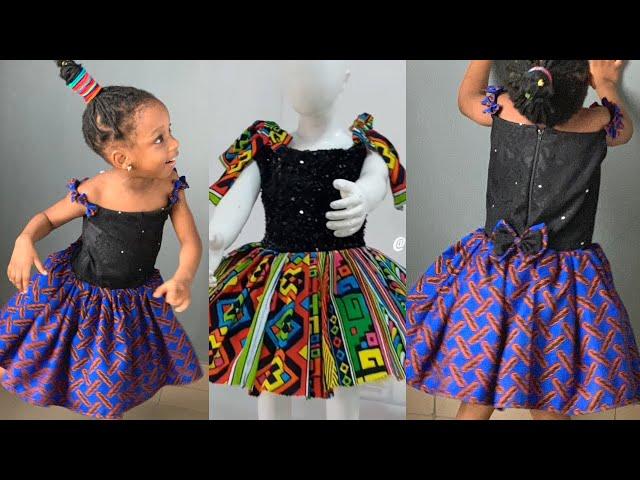 Part 1 OF How To Make This Kids Trendy Dress | Beginner Friendly Cutting Tutorial