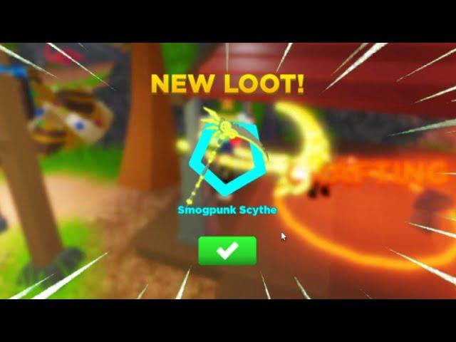 Crafting Smogpunk scythe in Treasure Quest || Roblox