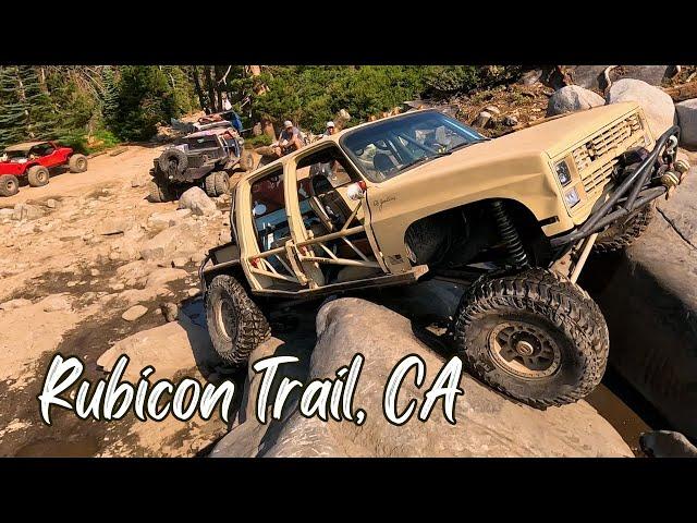 Full Size Rigs Invade Rubicon Trail | Full Size Invasion 2024