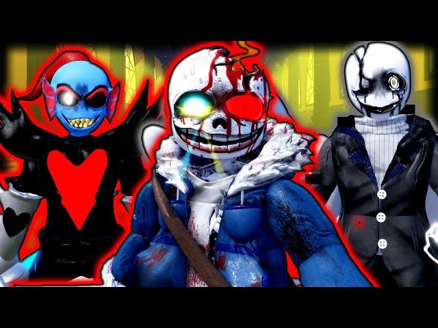 Undyne The Undying / W.D Gaster / Horror Sans The Judge Return [Showcase] [Multiverse Of SUS]