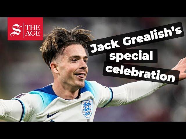 Jack Grealish's special celebration message at FIFA World Cup 2022