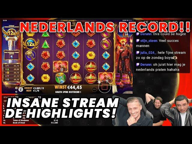 Slot Beasts vs Nedergaming - Casino Stream Highlights (Nederlands Wereld Record)