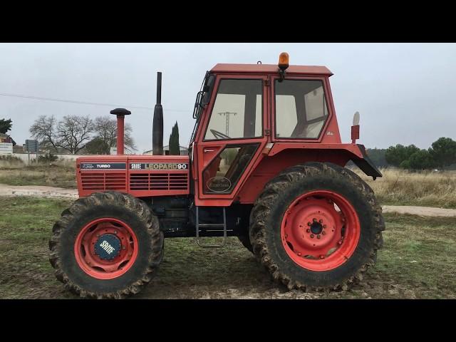 Same Leopard 90 Turbo tractor Sound + Technical data