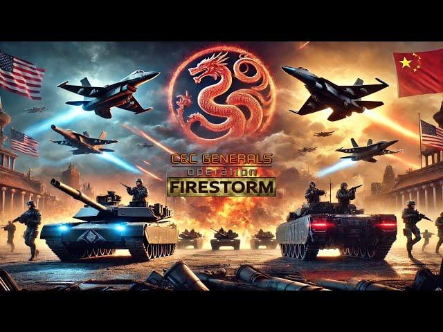 Firestorm Unleashed: China’s Ultimate Showdown Against the USA in Generals Zero Hour