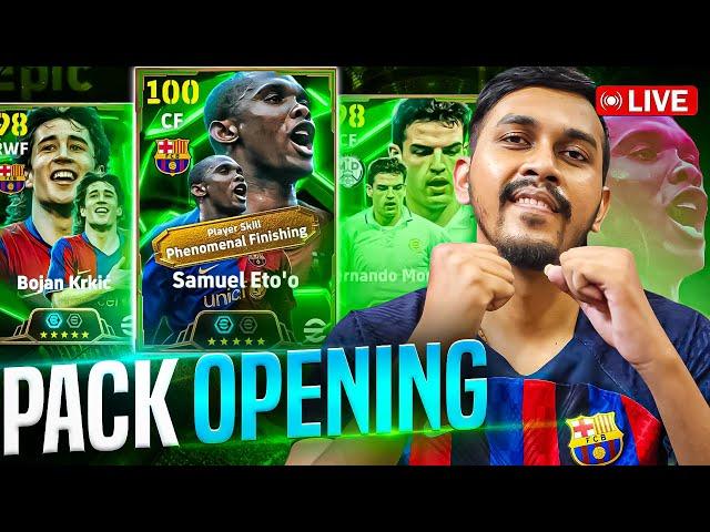 eFootball 25 Mobile Epic Spanish League Attackers Pack Opening  | LIVE