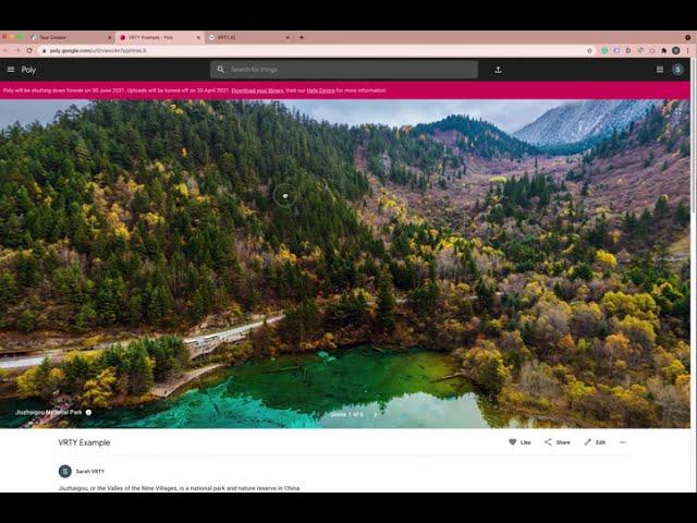 How to Export Google Tour Creator VR 360° Tour Projects and Import into VRTY [Turn on CC]