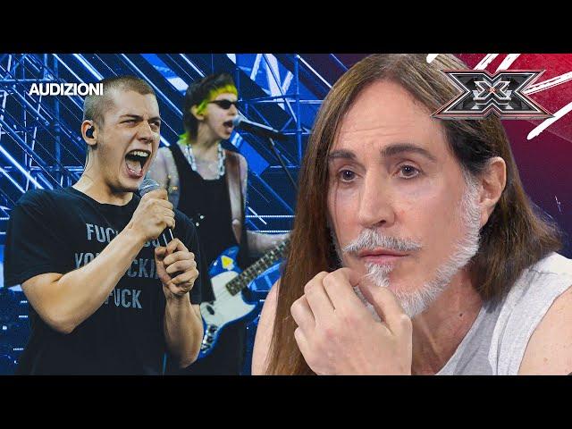 Momento Punkcake con “Lamette” di Donatella Rettore | X FACTOR 2024 AUDIZIONI