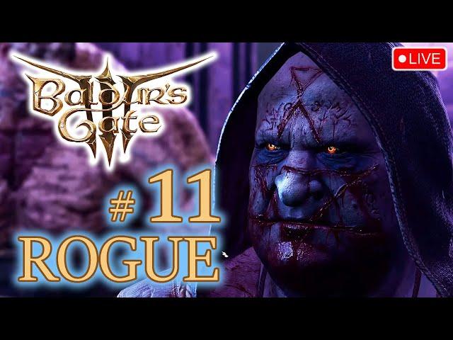 I'm at a Dead End - BALDUR’S GATE 3 Rogue Thief Stealthy Full Release Gameplay Walkthrough Live #11