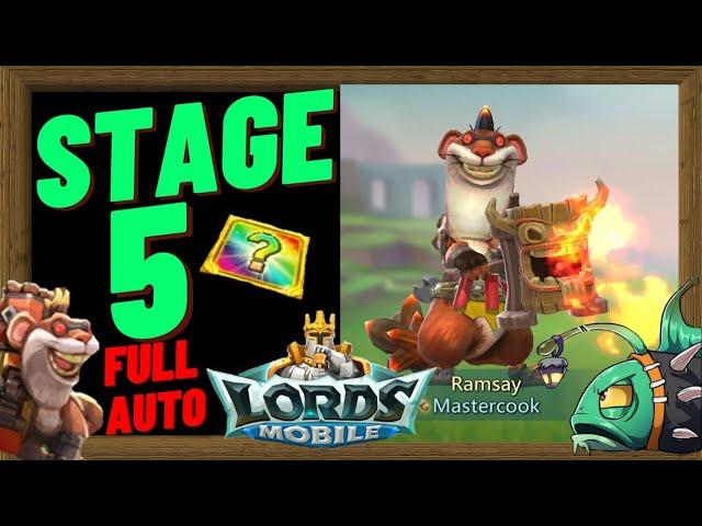 Master Cook Stage 5 Full Auto! Crazy Chief Limited Challenge Master Cook Stage 5 Full Auto Ramsay