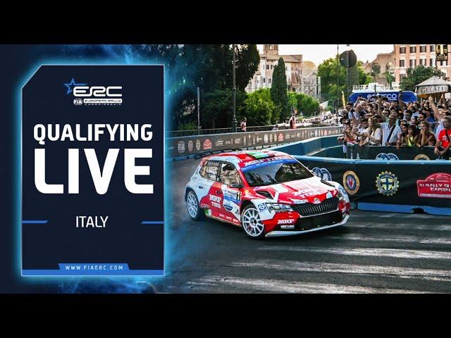  Qualifying LIVE | ERC Rally di Roma Capitale 2024