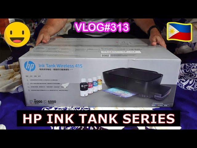 HP Ink Tank Wireless 415 Printer ( Z4B53A ) +SETUP WALKTHROUGH+FEATURES & SPECS UNBOXING+PHILIPPINES