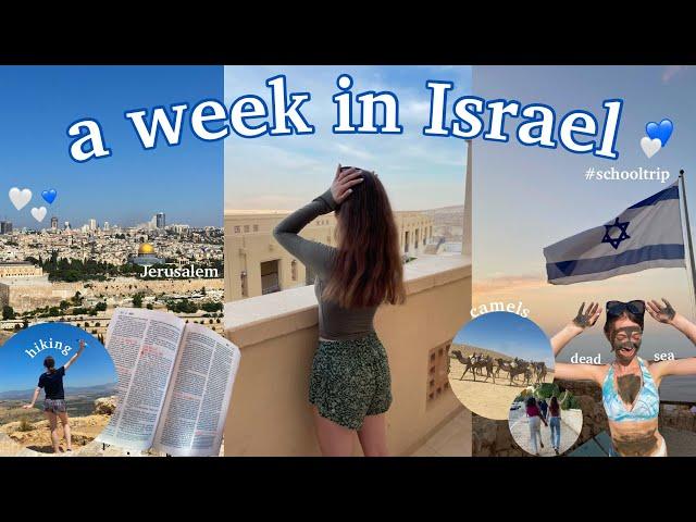 this trip changed my life... israel trip vlog