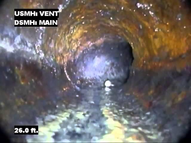 Amazing Footage of  a Sewer Line Pipe Camera Inspection Finds a Wedding Ring