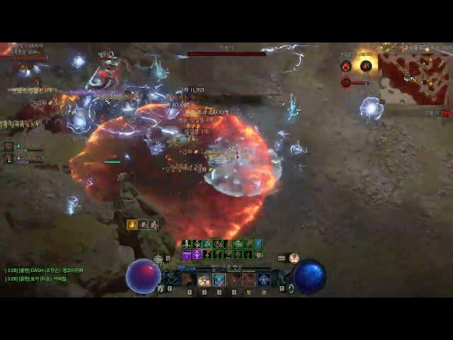 [S6 Diablo 4] Lightning Spear sorc - Helltide farming