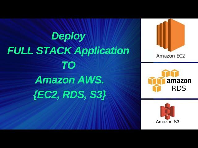 Deploy Full Stack Application (Spring-Boot+MySQL+React)  to AWS(EC2, RDS, S3) | new 2023