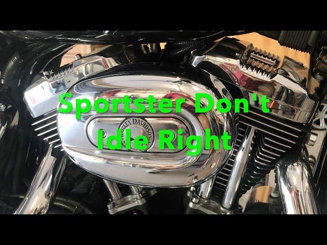 How To Fix, Harley Davidson Sportster That Don't Idle