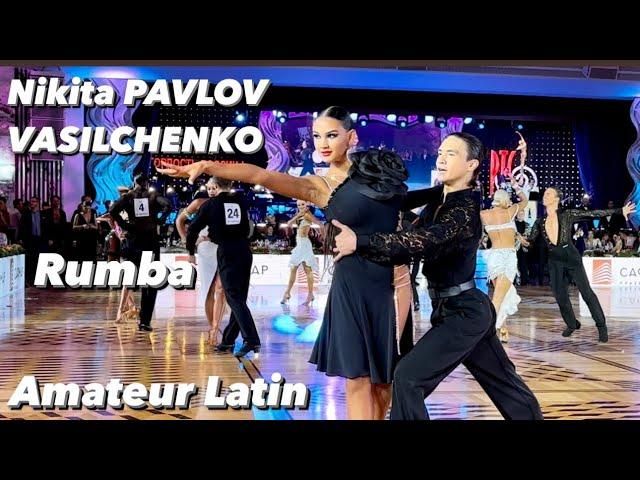 Nikita Pavlov - Anastasia Vasilchenko | Rumba | Kremlin Cup 2023 | Amateur Latin