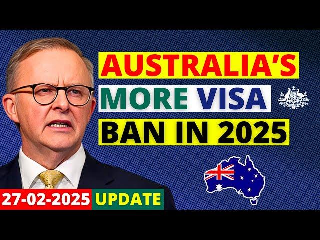 Australia’s More Visa Ban 2025: The Growing Political Pressure | Australia Visa Update