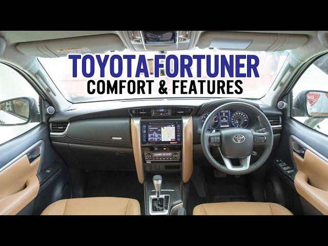 The interior of the Toyota Fortuner is a lesson in comfort | evo India