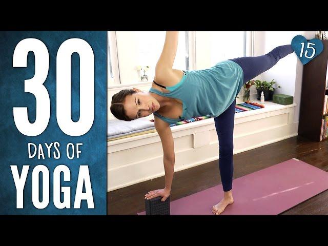 Day 15 - Half Hour Half Moon Practice - 30 Days of Yoga