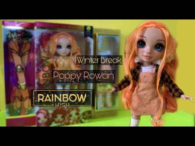 НОВИНКА - RAINBOW HIGH WINTER BREAK POPPY ROWAN / ОБЗОР И РАСПАКОВКА КУКЛЫ РЕЙНБОВ ХАЙ ПОППИ