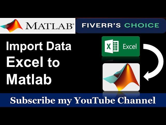 How to Import Excel Data to MATLAB for Graphs - (MATLAB full course)