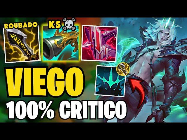 A BUILD PROIBIDA DO REI VIEGO *PENTAKILL GARANTIDO*