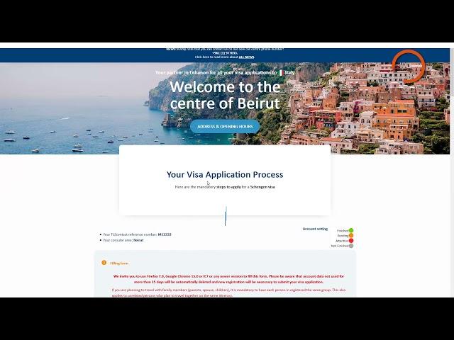 How to book an appointment?- Schengen Visa [Italy]