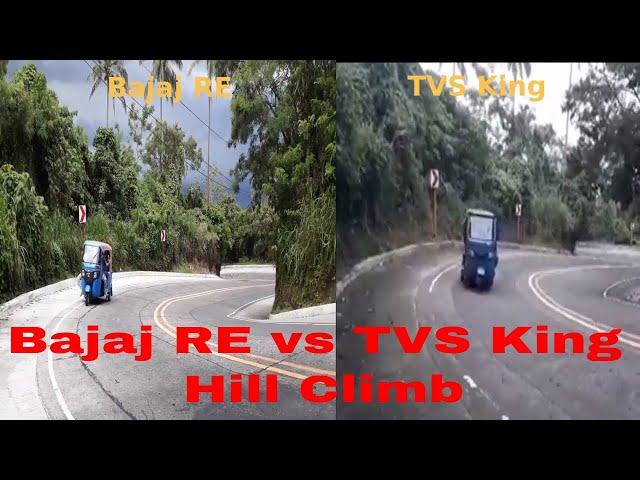 Bajaj RE Vs TVS King Hill Climb Auto Rickshaws Tested