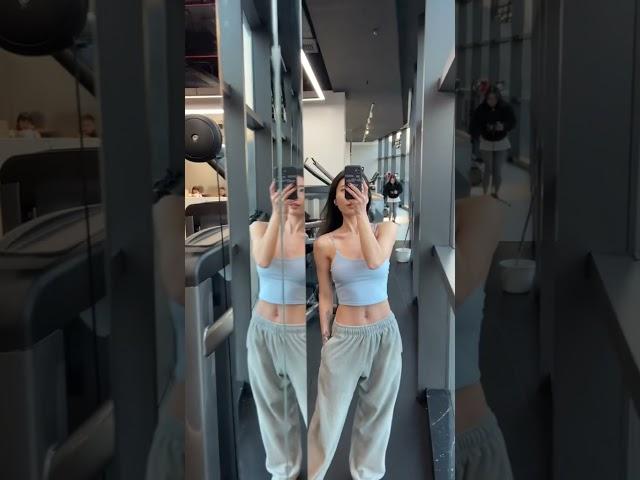 健身女孩身材有多好看