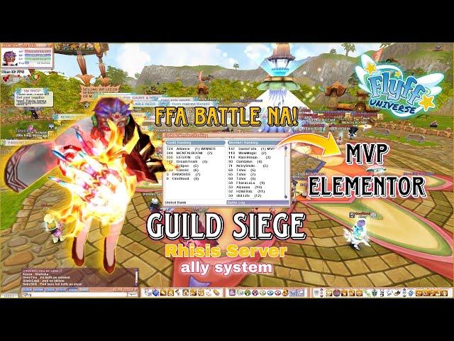 Flyff Universe by PlayPark- Mobile/PC Games MMORPG - Guild Siege Ally System - FFA naba Talaga Ito!