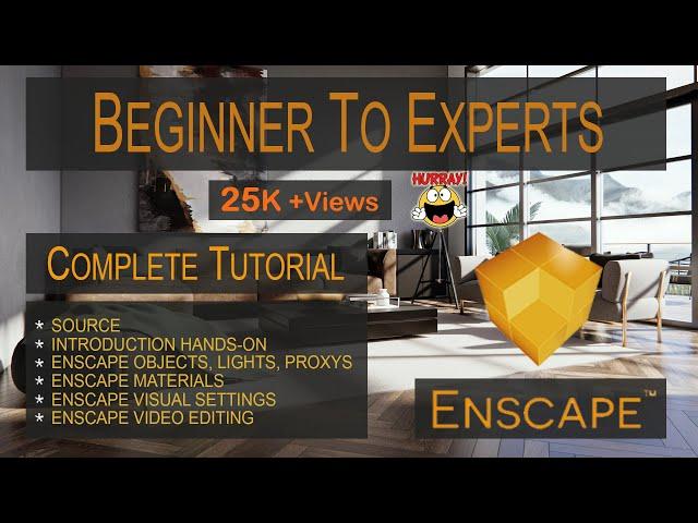 Complete Tutorial on Enscape for Beginners to Experts