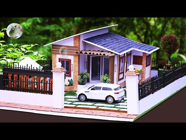 Making a Dream House from Cardboard as DIY Project