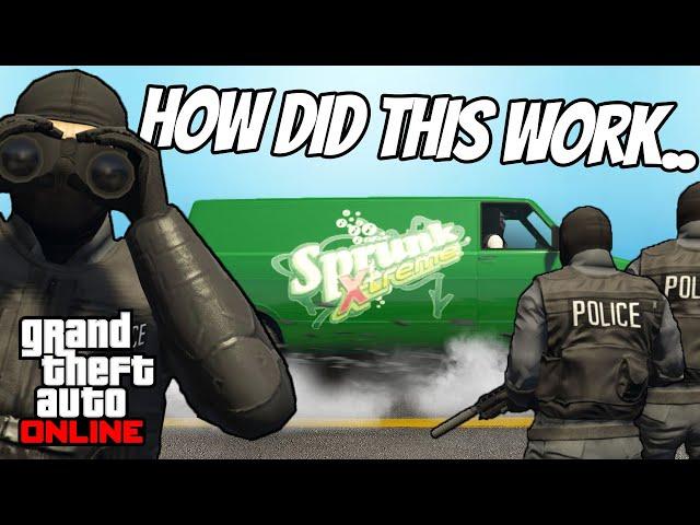 I can't believe this actually worked... (GTA 5 Online Cops n Crooks pt.6)