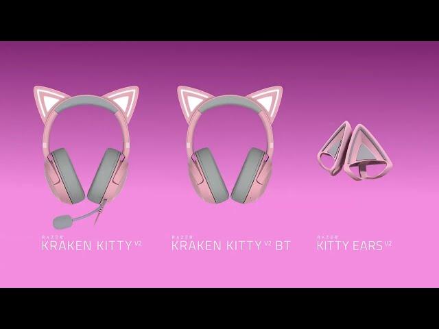 Razer Kraken Kitty V2 Line | The Meow Factor